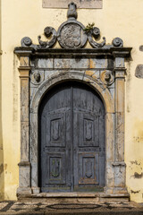 Wall Mural - side door to the chapel of the cathedral in Elvas