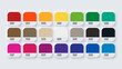 Pantone Classic Colour Catalog Inspiration Samples in RGB