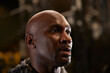 © Connect Images - Close-up of man with sweat on face in gym
