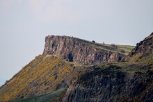 Salisbury Crags In Edinburgh Scotland 
