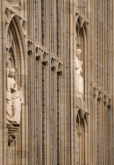 Canvas Print - Notre Dame exterior