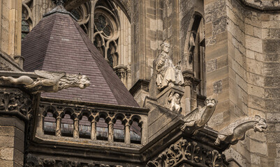 Canvas Print - Gothic gargoyles