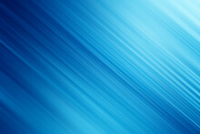Blue Abstract Background With Blue Diagonal Bright Light Line Texture.