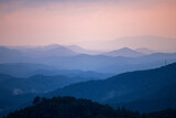 Fototapeta Lawenda - Smoky Mountain Scenes