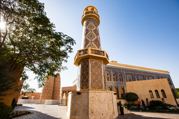 Mosaic mosque at Katara Cltural village, Doha, Qatar