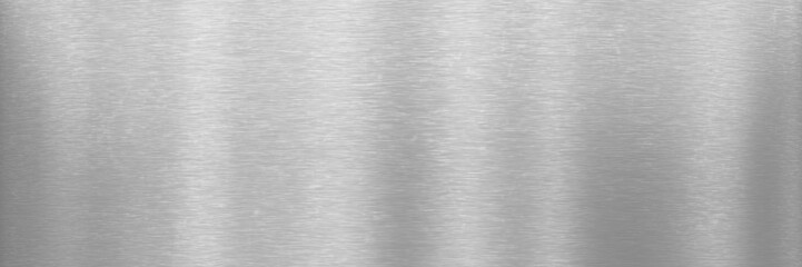 Silver metal background. Brushed metallic texture. 3d rendering