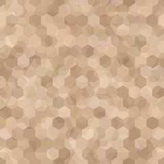 Wall Mural - Hexagonal desert camouflage seamless pattern vector stock illustration