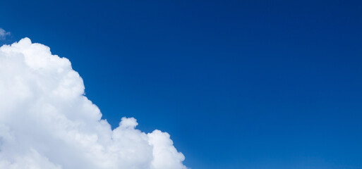 Wall Mural - blue sky with clouds