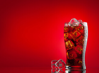 Poster - Cola with ice