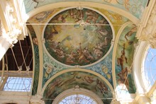Detail Of A Ceiling In The Colonnade In Marianske Lazne, Czech Republic