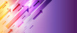 © aiben edis - Up arrows on purple abstract background illustration