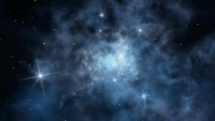 Wall Mural - interstellar flight seamless loop