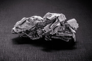 Poster - Hessite is a mineral form of telluride disilver, it is a relatively rare sulfide