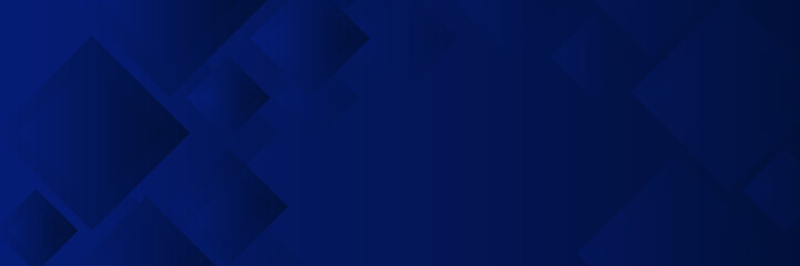 Wall Mural - Abstract blue banner background design. Vector illustration. Modern template abstract design flowing geometric, dynamic motion curve lines.