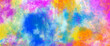 Abstract colorful watercolor for horizontal background designed with earth tone watercolor background. Watercolor paint like gradient background.