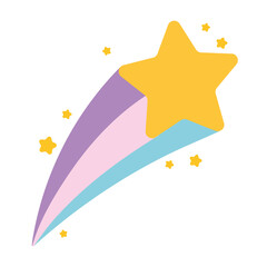 shooting star cartoon