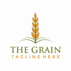 Poster - Grain Logo Vector Art, Icons, and Graphics