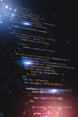 Wall Mural - js front-end coding