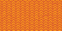 Orange Wool Pattern