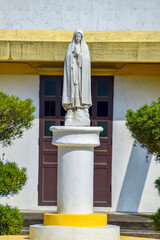 Wall Mural - Macao, China - Jan 5, 2022: 
Our Lady of Sorrows Church
It was created and given to Ka Ho by Italian sculptor Francisco Messima. 