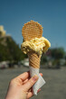 Italian ice cream - Gelato.
