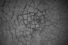 Cracked Road Asphalt Texture Background