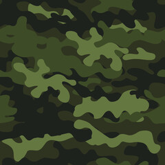 Poster - camouflage military pattern liquid elements for printing clothes and fabrics