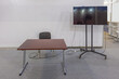 Presentation Screen and Desk