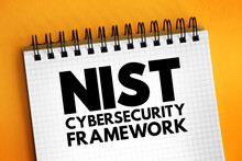 NIST Cybersecurity Framework - Set Of Standards, Guidelines, And Practices Designed To Help Organizations Manage IT Security Risks, Text Concept On Notepad