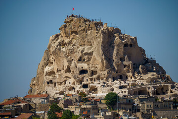 Landscapes of the Valley of Pigeons in Cappadocia, Turkey