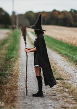 Witch With A Broom