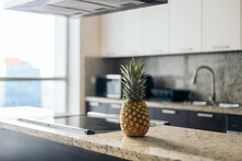 Pineapple On The Kitchen Counter
