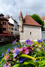 Annecy Old Town With River, France