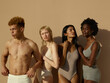 © ohlamour studio/Stocksy - Group portrait with different skincolors - imperfection