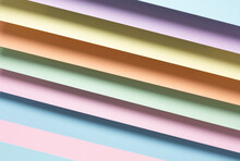 Pastel Color Lines Paper Abstract Background