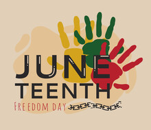 Juneteenth Freedom Day Poster