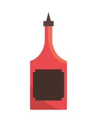 Sticker - sauce bottle icon