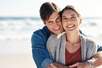 Canvas Print - Theres nothing we love more than a beach day. Shot of a middle aged couple spending the day at the beach.