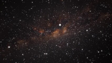 infinity of galaxies and stars throughout the universe. seamless looped repetitive animation flight 