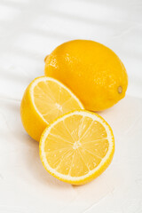 Wall Mural - Ripe And Fresh Fruit, Yellow Lemon - Citrus Meyeri