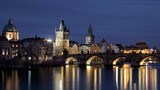 Fototapeta Miasto - Charles Bridge blue hour