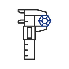 Sticker - Caliper Icon