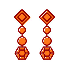 Sticker - Earring Icon