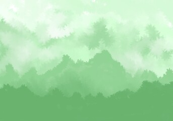 Light green forest background
