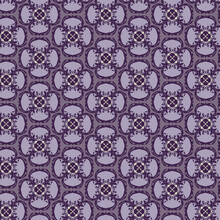 Ornate Antique Floral Seamless Vector Pattern 