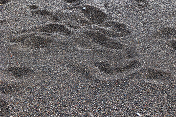 Black beach Santorini Greece travel