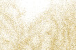 © sergio34 - Gold Glitter Texture Isolated On White. Goldish Color Sequins. Celebratory Background. Golden Explosion Of Confetti. Vector Illustration, Eps 10.