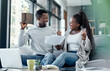 © Nicholas Felix/peopleimages.com - Nothing feels better than being debt free. Shot of a young couple celebrating while going through paperwork at home.
