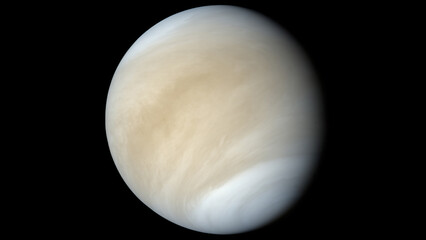 Wall Mural - the planet venus and his cloudy atmosphere. elements of this image were furnished by nasa.