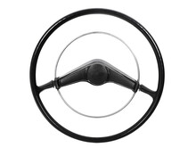 Retro Car Steering Wheel